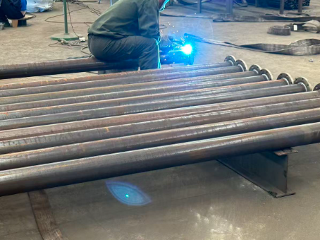 常州20#无缝注浆管加工108*6钢花管棚管